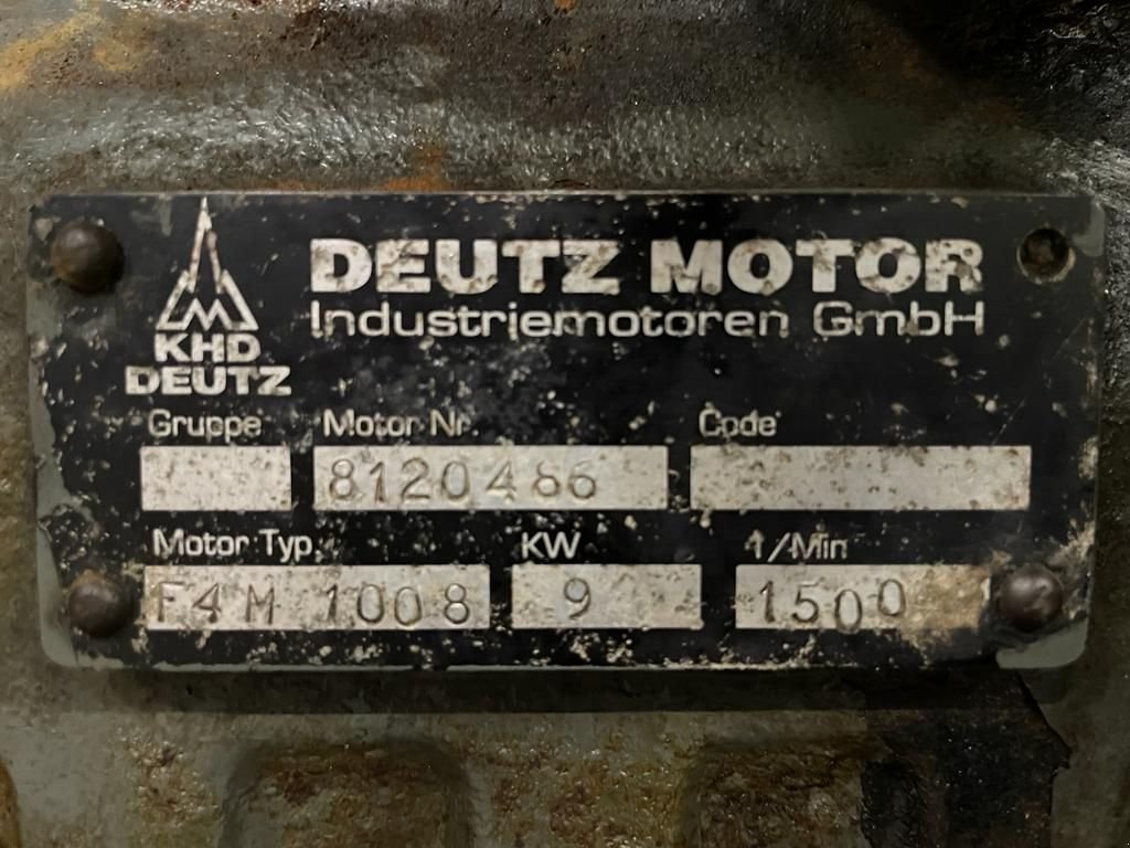 Notstromaggregat typu Deutz F4M 1008 SDMO 10 kVA generatorset, Gebrauchtmaschine w VEEN (Zdjęcie 4)