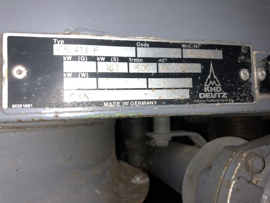 Notstromaggregat типа Deutz Leroy Somer F8L413F 100 kVA Silent generatorset, Gebrauchtmaschine в VEEN (Фотография 3)