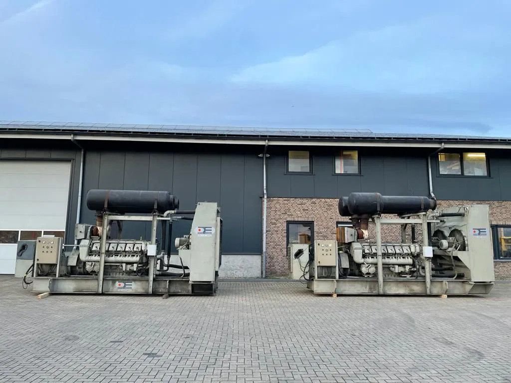 Notstromaggregat del tipo Deutz MWM TBD 604 BV12 Leroy Somer 1450 kVA generatorset ex emergency, Gebrauchtmaschine In VEEN (Immagine 2)