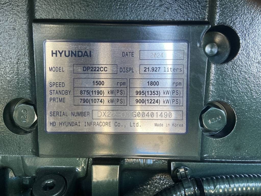 Notstromaggregat typu Doosan DP222CC - 1000 kVA Generator - DPX-21068, Neumaschine w Oudenbosch (Zdjęcie 10)