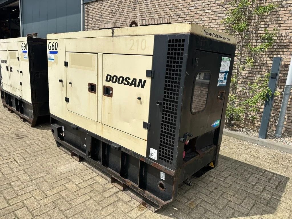 Notstromaggregat tip Doosan G60 John Deere Leroy Somer 70 kVA Silent Rental generatorset, Gebrauchtmaschine in VEEN (Poză 8)