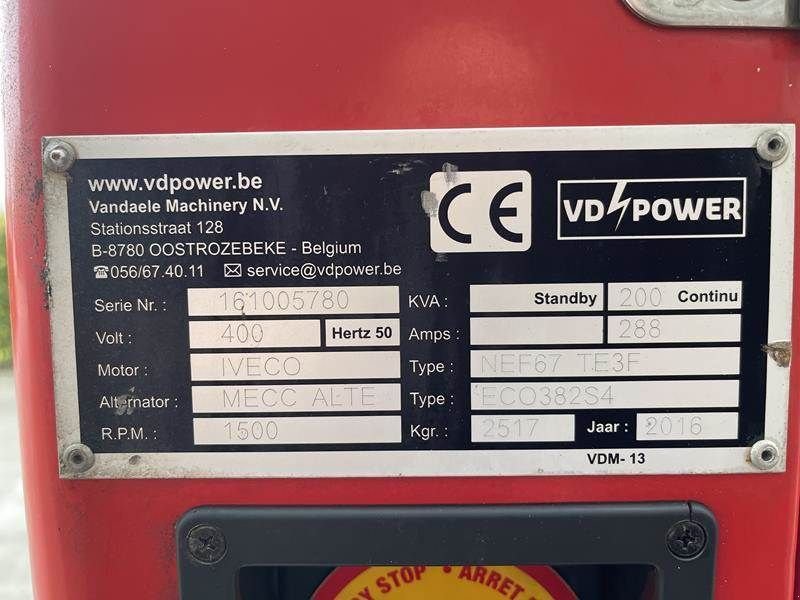 Notstromaggregat a típus Himoinsa HFW - 200 - DSETR, Gebrauchtmaschine ekkor: Waregem (Kép 3)