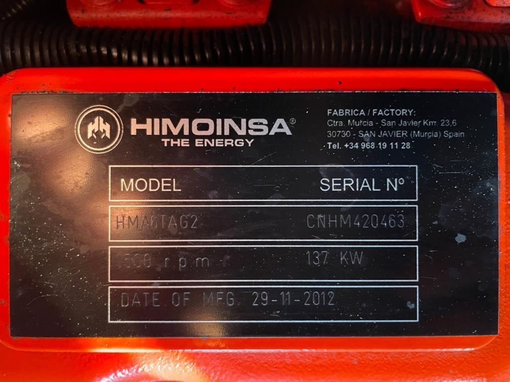 Notstromaggregat του τύπου Himoinsa HMA6TAG2 Mecc Alte Spa 150 kVA Silent generatorset, Gebrauchtmaschine σε VEEN (Φωτογραφία 4)