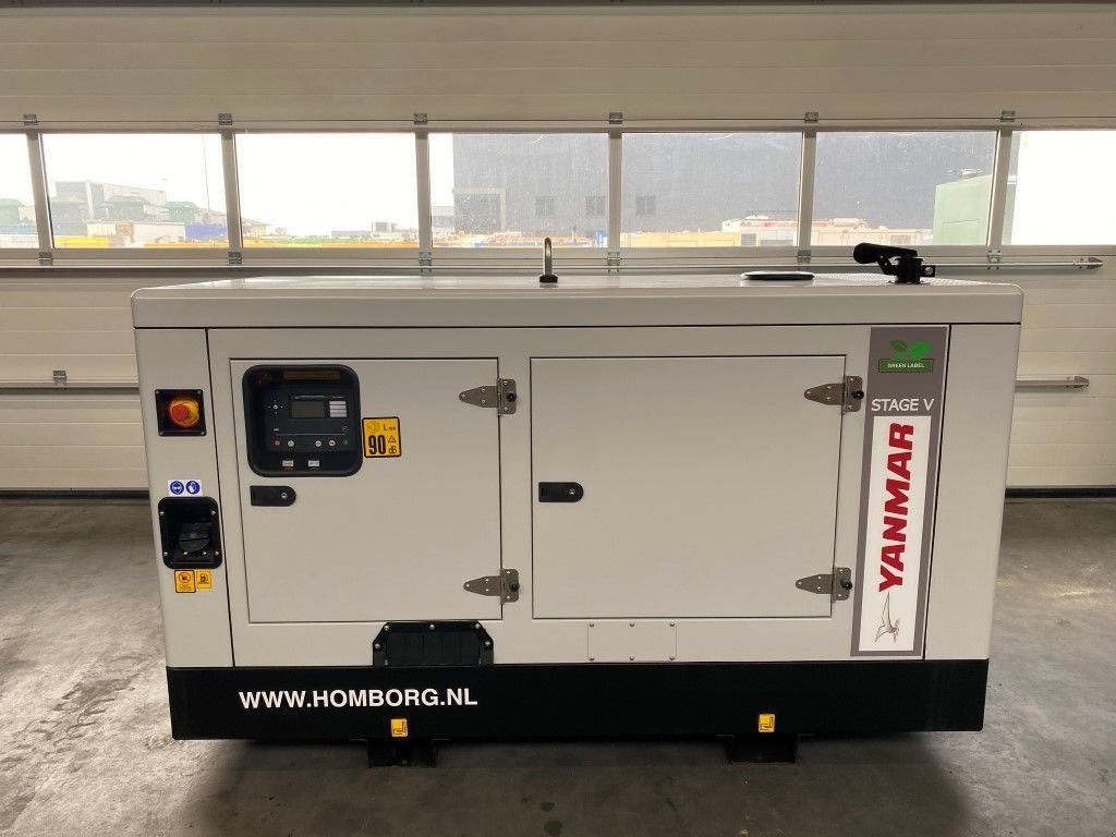 Notstromaggregat del tipo Himoinsa HYW 17 Yanmar 17 kVA STAGE 5 Supersilent generatorset, Neumaschine en VEEN (Imagen 1)