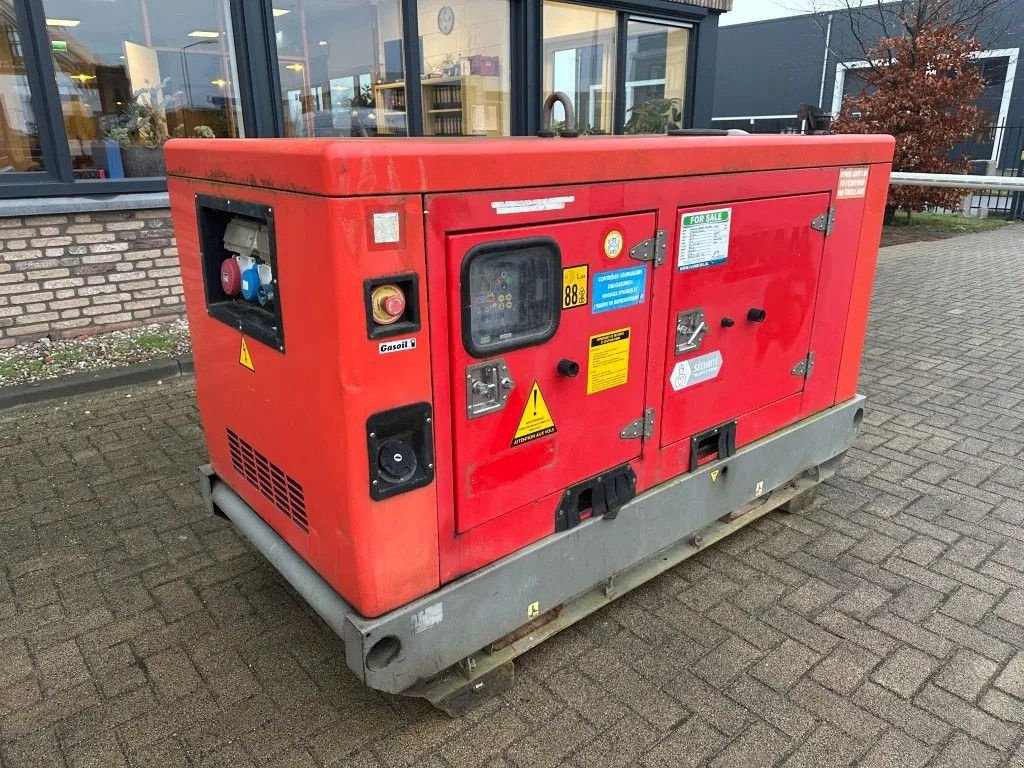 Notstromaggregat du type Himoinsa Yanmar Mecc Alte Spa 35 kVA Silent generatorset 91 Hours !, Gebrauchtmaschine en VEEN (Photo 5)