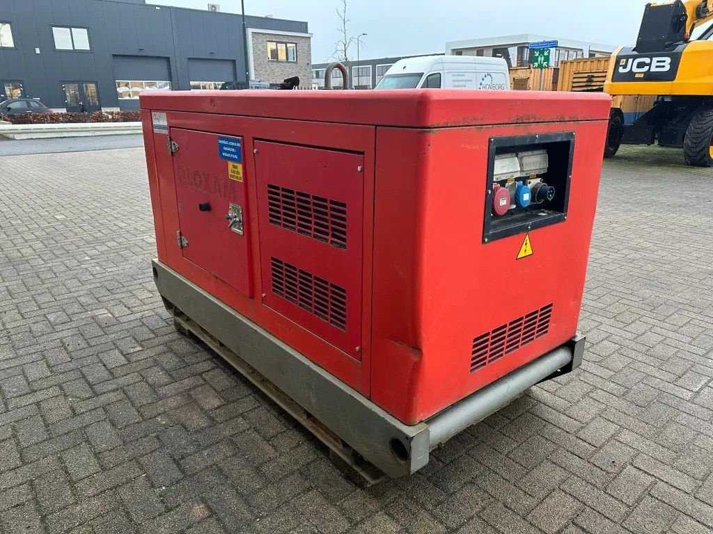 Notstromaggregat du type Himoinsa Yanmar Mecc Alte Spa 35 kVA Silent generatorset 91 Hours !, Gebrauchtmaschine en VEEN (Photo 8)