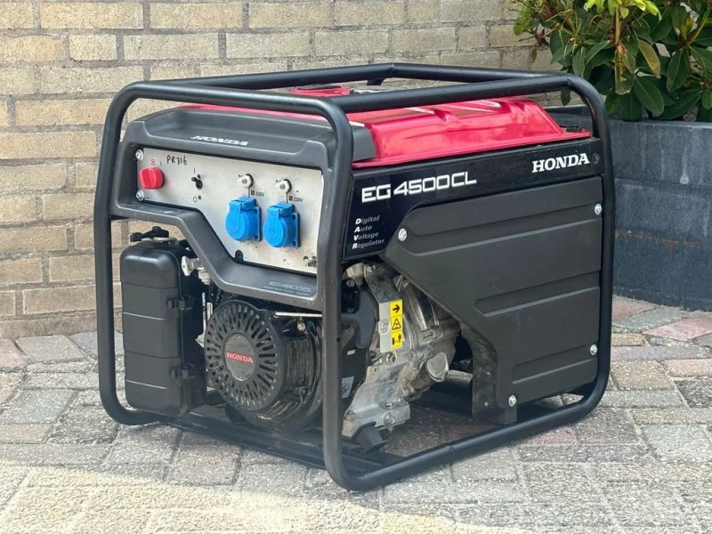 Notstromaggregat del tipo Honda Eg4500 cl gebruikte generator izgs eg4500cl stroom aggregaat, Gebrauchtmaschine en Ameide