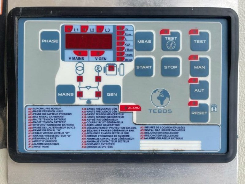 Notstromaggregat a típus Iveco 8210 DRI 26 Marelli 300 kVA generatorset, Gebrauchtmaschine ekkor: VEEN (Kép 11)