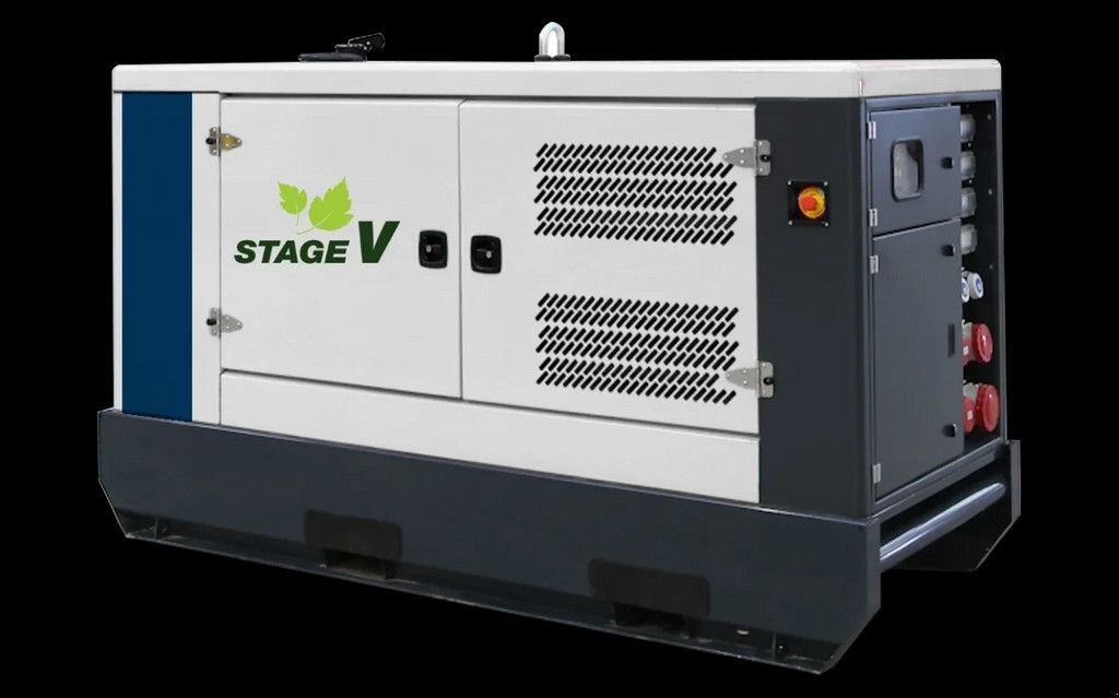 Notstromaggregat van het type Iveco FPT Stage 5 Stamford 60 kVA Rental Silent generatorset Stage V N, Neumaschine in VEEN (Foto 1)