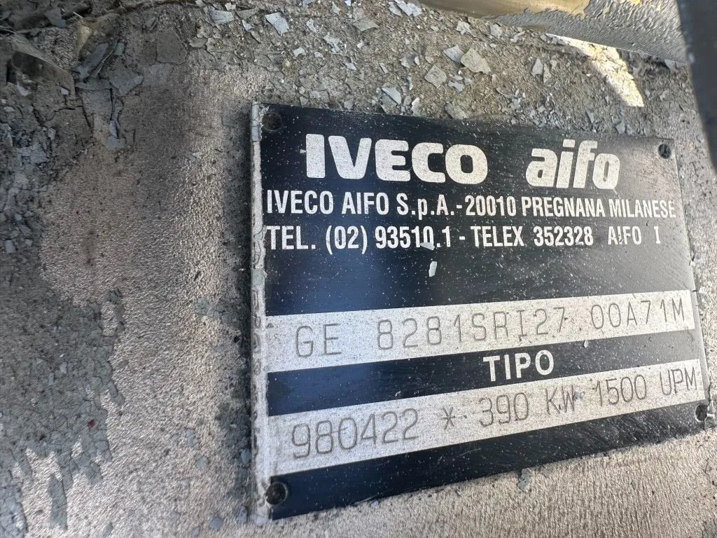 Notstromaggregat του τύπου Iveco GE 8281 SRI27 00A71 Mecc Alte Spa 450 kVA generatorset ex Emerge, Gebrauchtmaschine σε VEEN (Φωτογραφία 3)