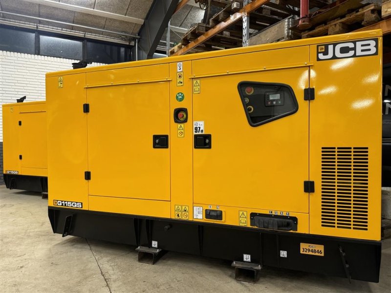 Notstromaggregat of the type JCB G115QS 105 KVA Til omgående levering, Gebrauchtmaschine in Haderup (Picture 1)