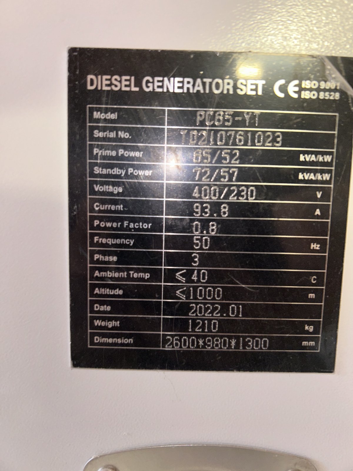 Notstromaggregat of the type Konzeptwerke GmbH KW Power PP069Y, Neumaschine in neubeuern (Picture 6)