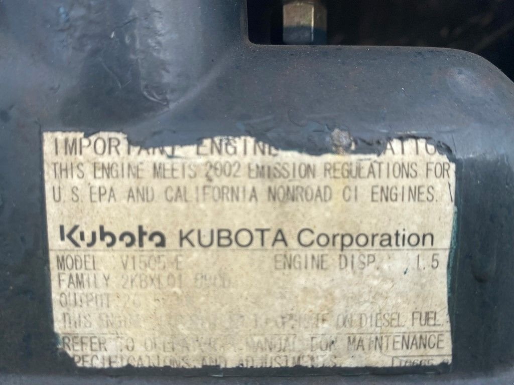 Notstromaggregat του τύπου Kubota V1505 Vrachtwagen aggregaat 12.5 kVA generatorset, Gebrauchtmaschine σε VEEN (Φωτογραφία 9)