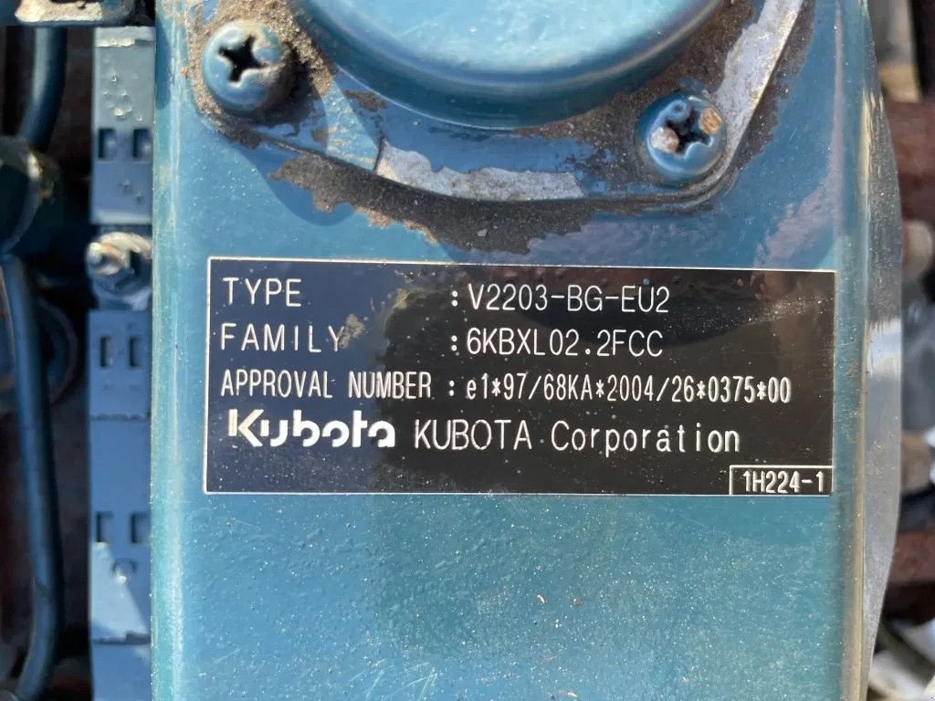 Notstromaggregat du type Kubota V2203 - Leroy Somer 20 kVA, Gebrauchtmaschine en VEEN (Photo 5)