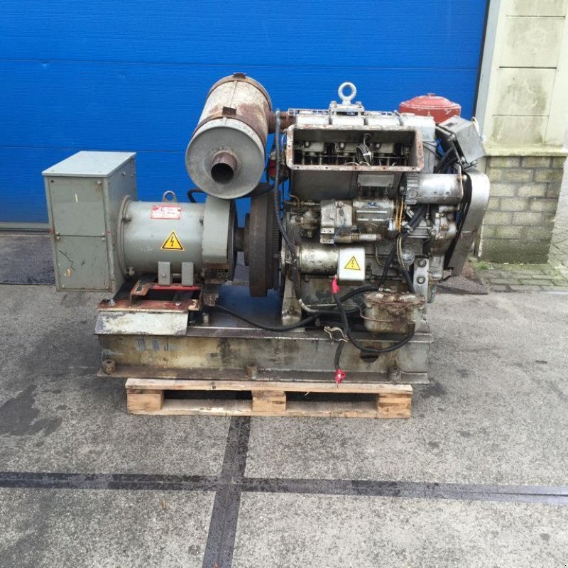 Notstromaggregat del tipo Lister Leroy Somer 32 kVA Generatorset, Gebrauchtmaschine In VEEN (Immagine 1)