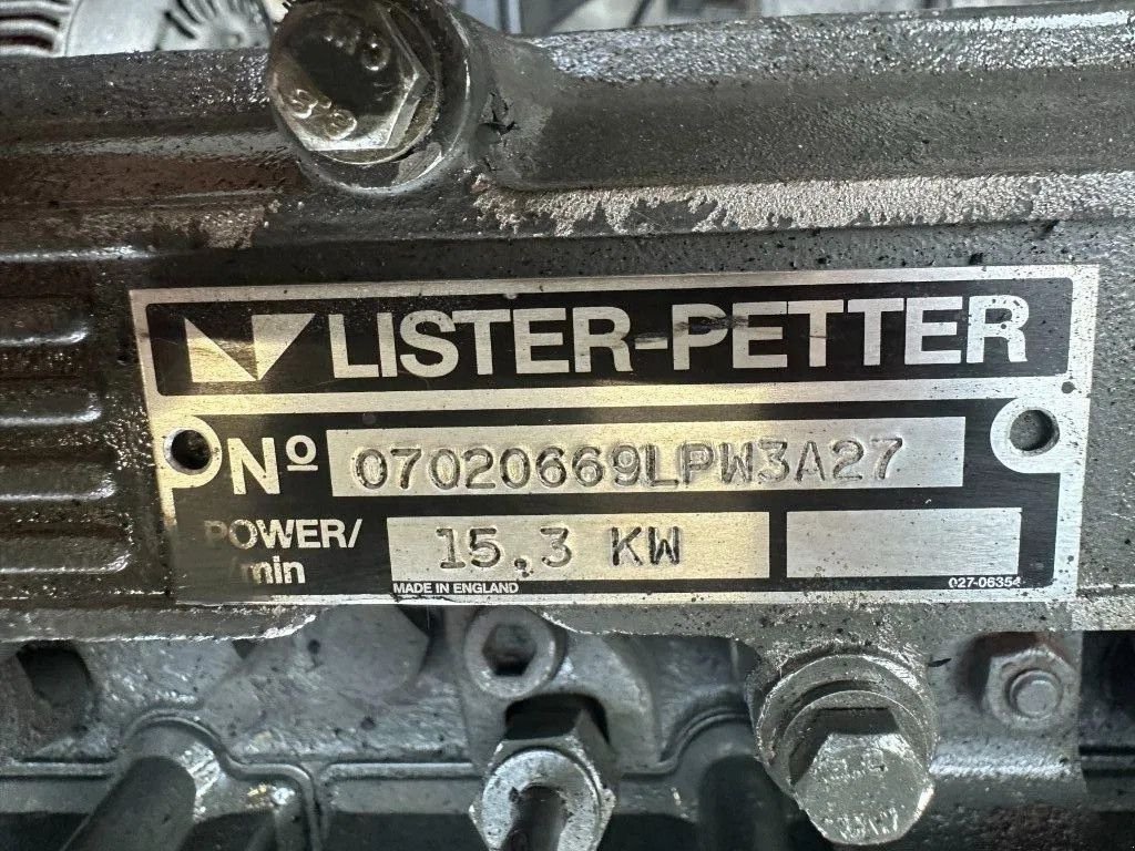 Notstromaggregat van het type Lister LPW3A Leroy Somer 25 kVA generatorset, Gebrauchtmaschine in VEEN (Foto 4)