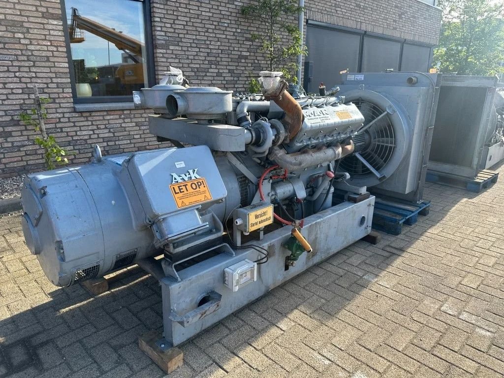 Notstromaggregat del tipo MAN D 2858 MT AvK 250 kVA Noodstroom generatorset ex Emergency, Gebrauchtmaschine en VEEN (Imagen 11)