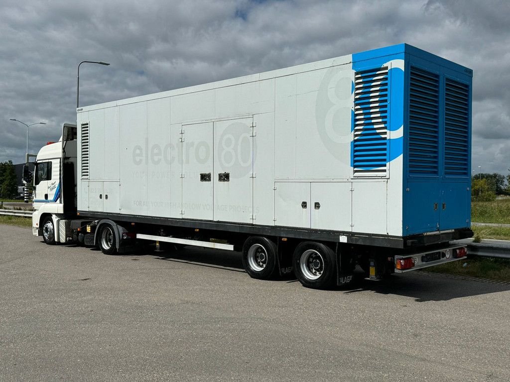 Notstromaggregat of the type MAN TGA18.430 4x2 Tractor Head + 635 kVA Silent generator on tra, Gebrauchtmaschine in Velddriel (Picture 3)