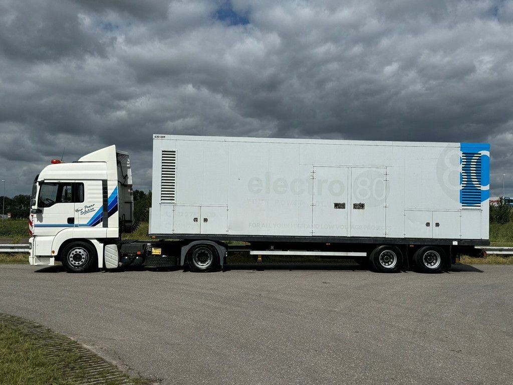 Notstromaggregat of the type MAN TGA18.430 4x2 Tractor Head + 635 kVA Silent generator on tra, Gebrauchtmaschine in Velddriel (Picture 2)