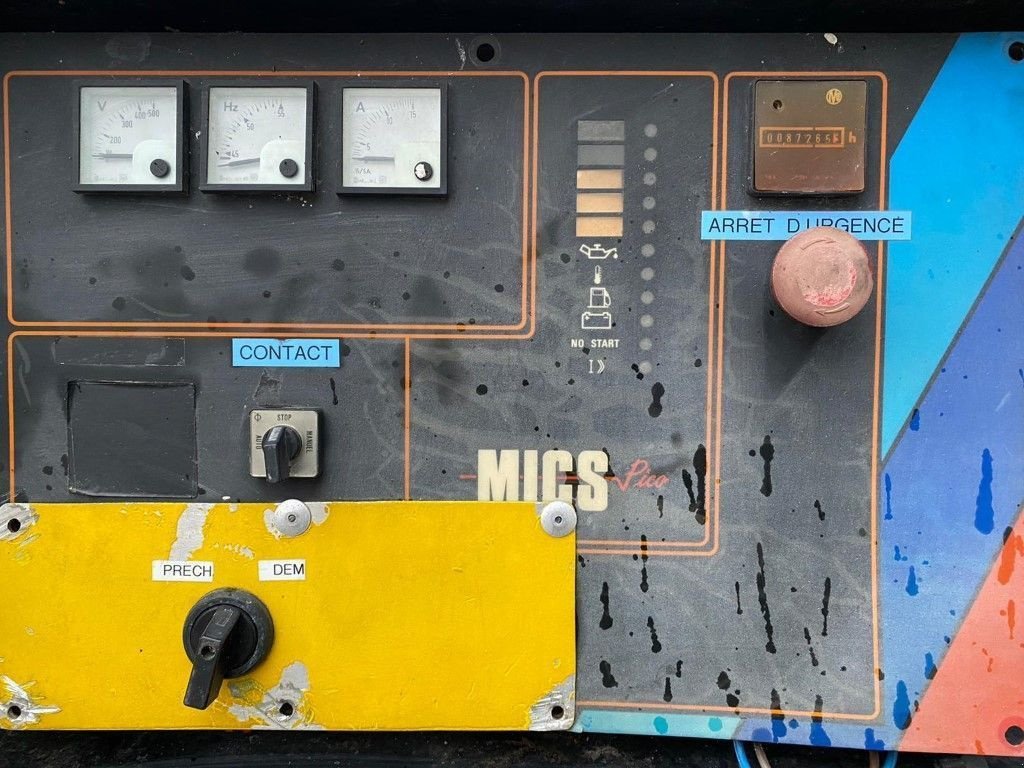 Notstromaggregat tip Mitsubishi SDMO 9 kVA Silent generatorset, Gebrauchtmaschine in VEEN (Poză 5)