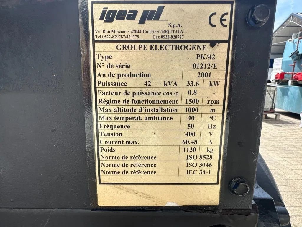 Notstromaggregat του τύπου Perkins 1004-4 Marelli 42 kVA Noodstroom generatorset as New ! 141 hours, Gebrauchtmaschine σε VEEN (Φωτογραφία 9)