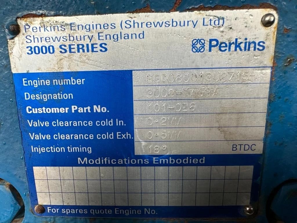 Notstromaggregat του τύπου Perkins 3008-TAG3A FG Wilson Stamford 450 kVA Silent generatorset, Gebrauchtmaschine σε VEEN (Φωτογραφία 11)