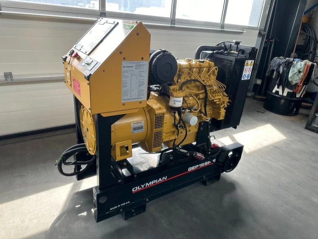 Notstromaggregat Türe ait Perkins Caterpillar GEP16SP-2 Olympian 15 kVA generatorset, Gebrauchtmaschine içinde VEEN (resim 2)