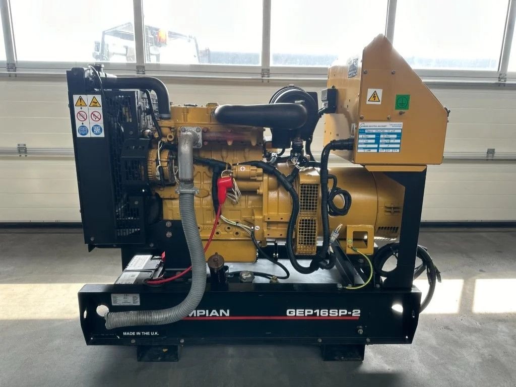 Notstromaggregat Türe ait Perkins Caterpillar GEP16SP-2 Olympian 15 kVA generatorset, Gebrauchtmaschine içinde VEEN (resim 4)