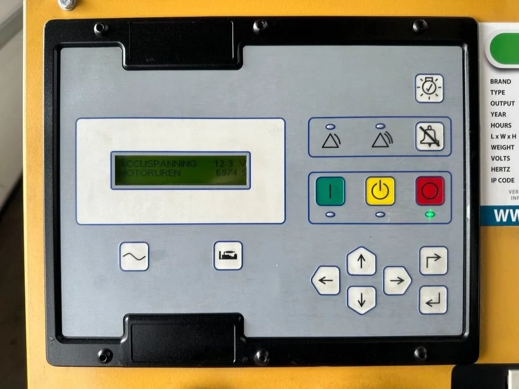 Notstromaggregat Türe ait Perkins Caterpillar GEP16SP-2 Olympian 15 kVA generatorset, Gebrauchtmaschine içinde VEEN (resim 8)