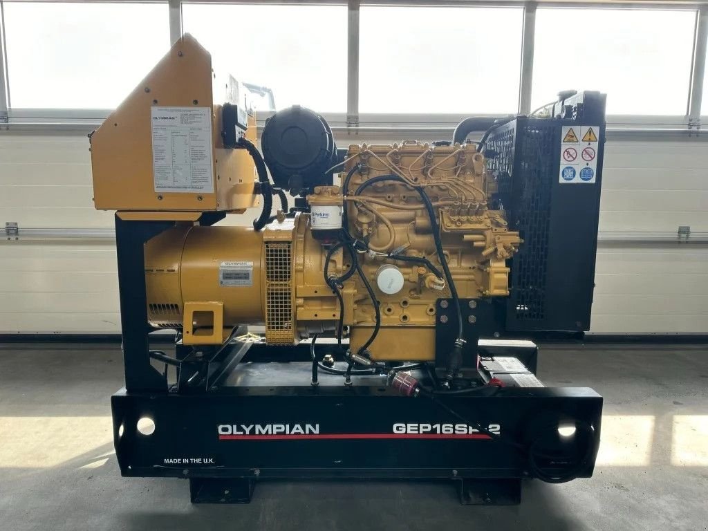 Notstromaggregat Türe ait Perkins Caterpillar GEP16SP-2 Olympian 15 kVA generatorset, Gebrauchtmaschine içinde VEEN (resim 1)