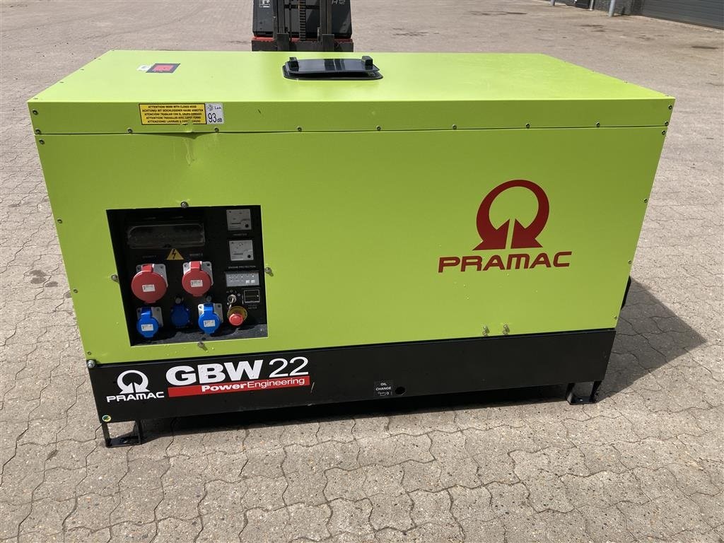 Notstromaggregat del tipo Pramac GBW22 Kun kørt 98 timer, Gebrauchtmaschine In Roslev (Immagine 5)