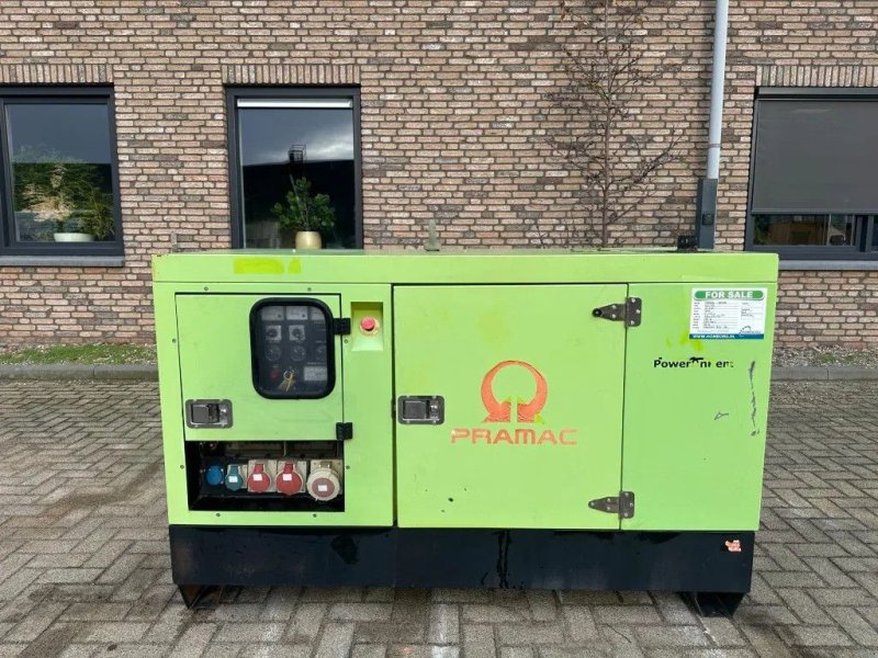 Notstromaggregat typu Pramac GSW22 Yanmar Mecc Alte Spa 22 kVA Silent generatorset, Gebrauchtmaschine w VEEN (Zdjęcie 1)