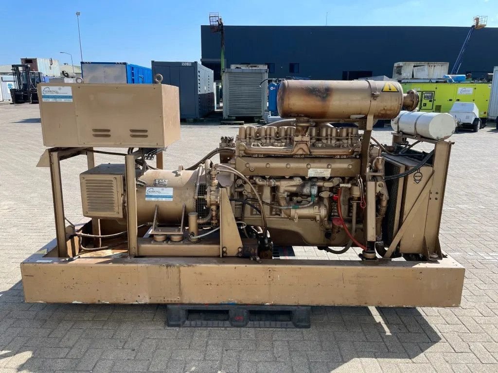 Notstromaggregat typu Renault Leroy Somer 100 kVA generatorset ex Emergency 66,1 hours, Gebrauchtmaschine w VEEN (Zdjęcie 8)