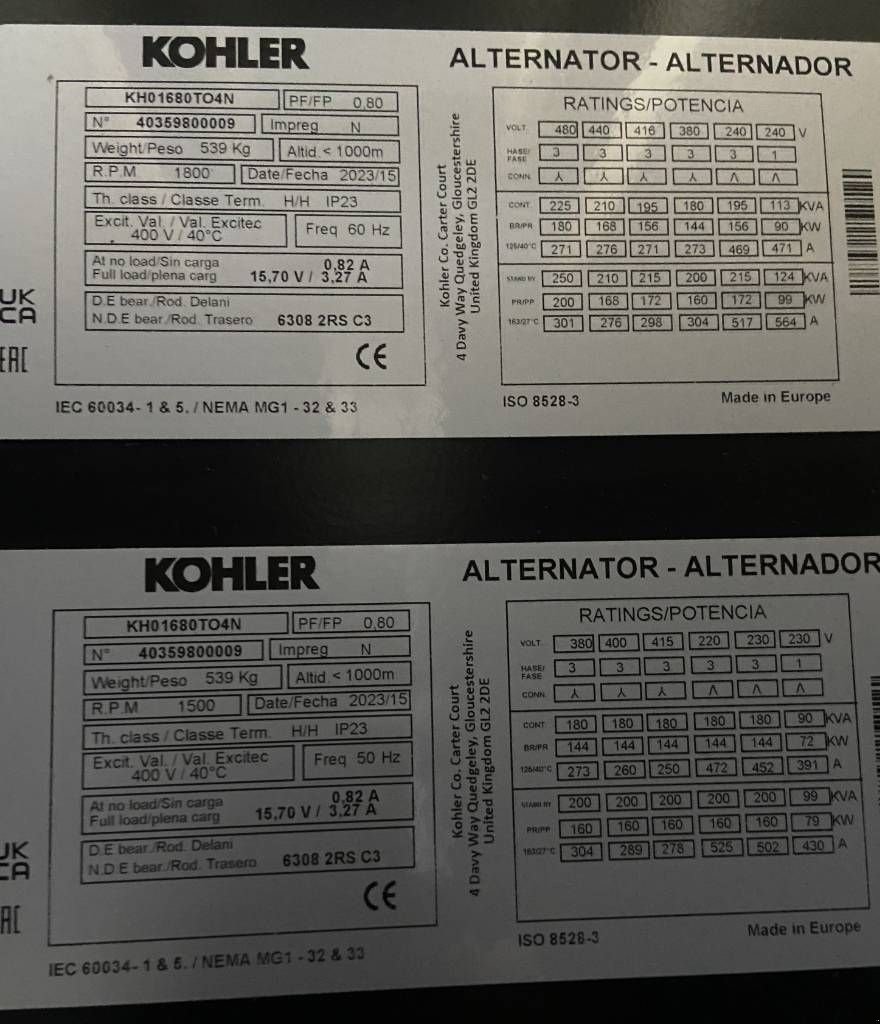 Notstromaggregat του τύπου SDMO J200 - 200 kVA Generator - DPX-17109, Neumaschine σε Oudenbosch (Φωτογραφία 11)