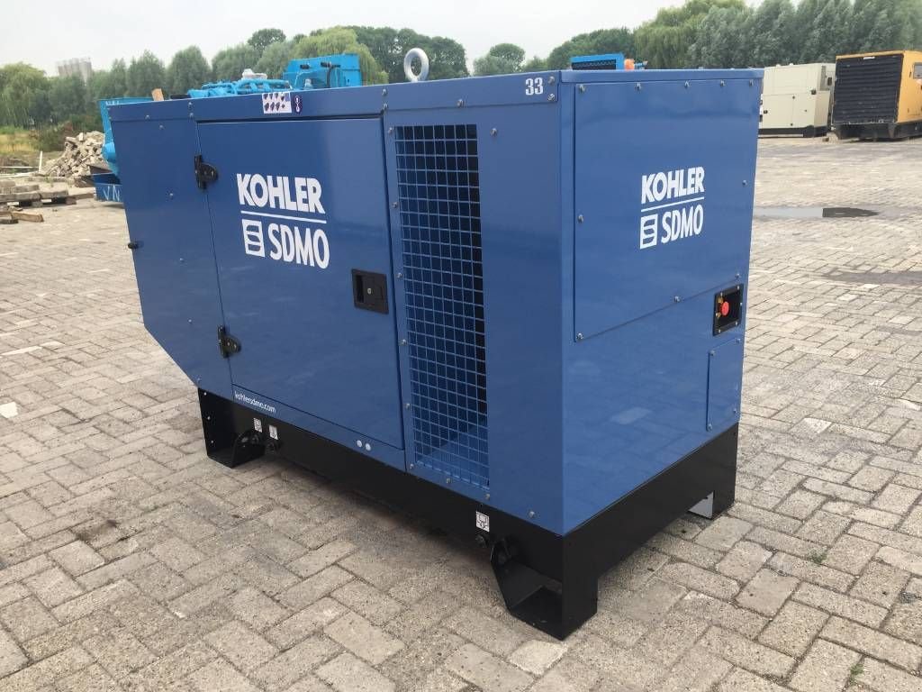 Notstromaggregat van het type SDMO J33 - 33 kVA Generator - DPX-17101, Neumaschine in Oudenbosch (Foto 2)