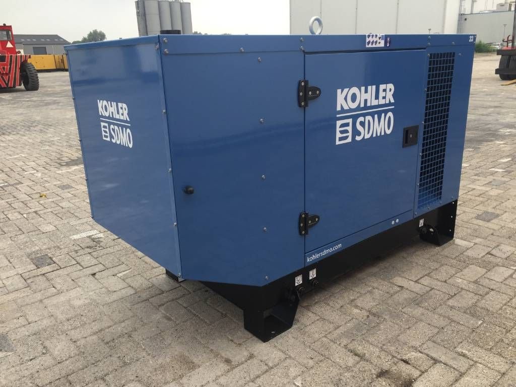 Notstromaggregat van het type SDMO J33 - 33 kVA Generator - DPX-17101, Neumaschine in Oudenbosch (Foto 3)