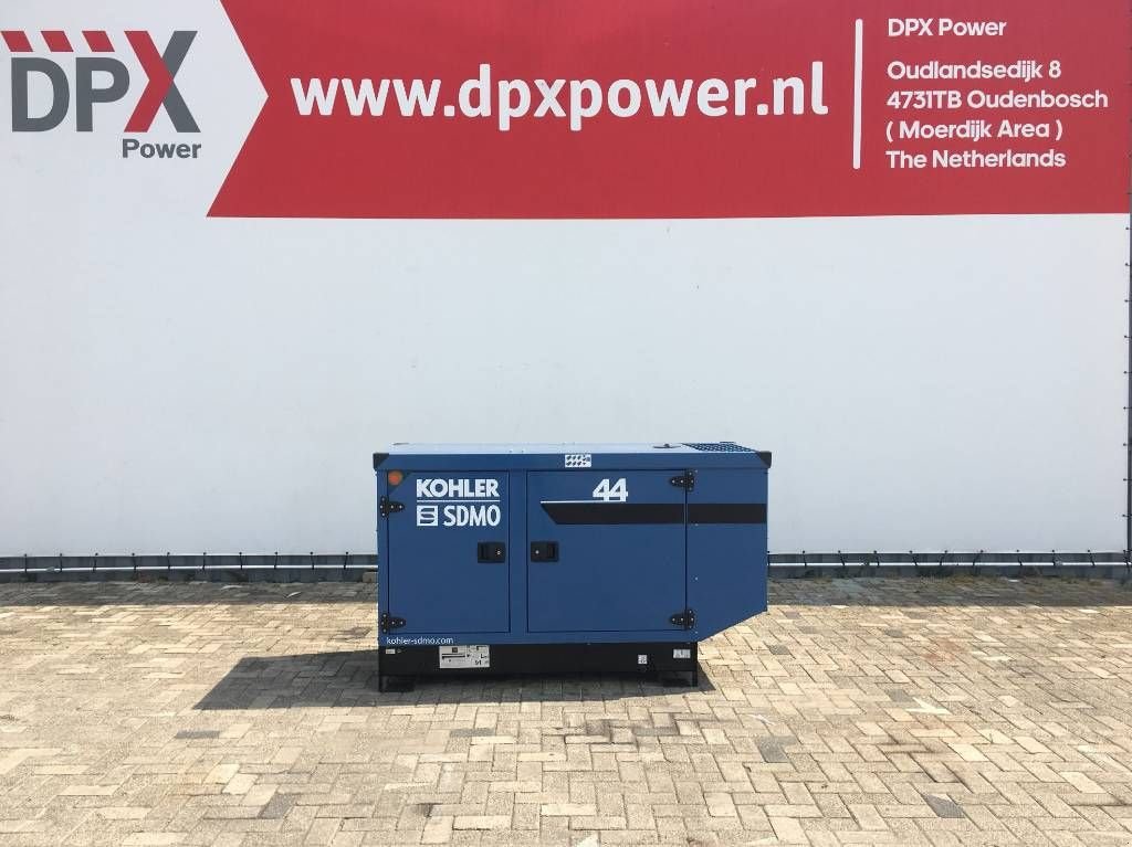 Notstromaggregat del tipo SDMO J44K - 44 kVA Generator - DPX-17102, Neumaschine en Oudenbosch (Imagen 1)