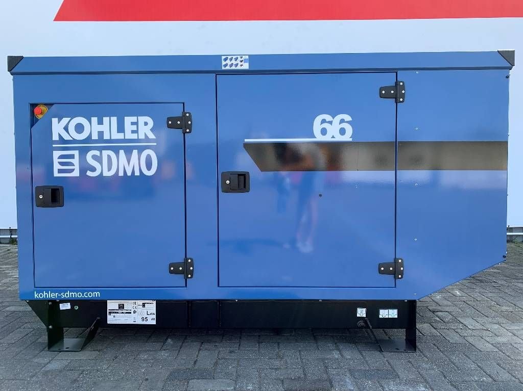 Notstromaggregat typu SDMO J66 - 66 kVA Generator - DPX-17103, Neumaschine v Oudenbosch (Obrázok 2)