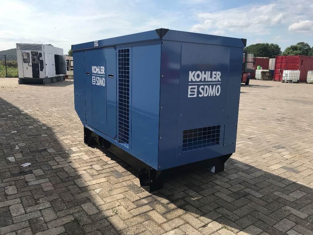 Notstromaggregat Türe ait SDMO J88 - 88 kVA Generator - DPX-17105, Neumaschine içinde Oudenbosch (resim 3)