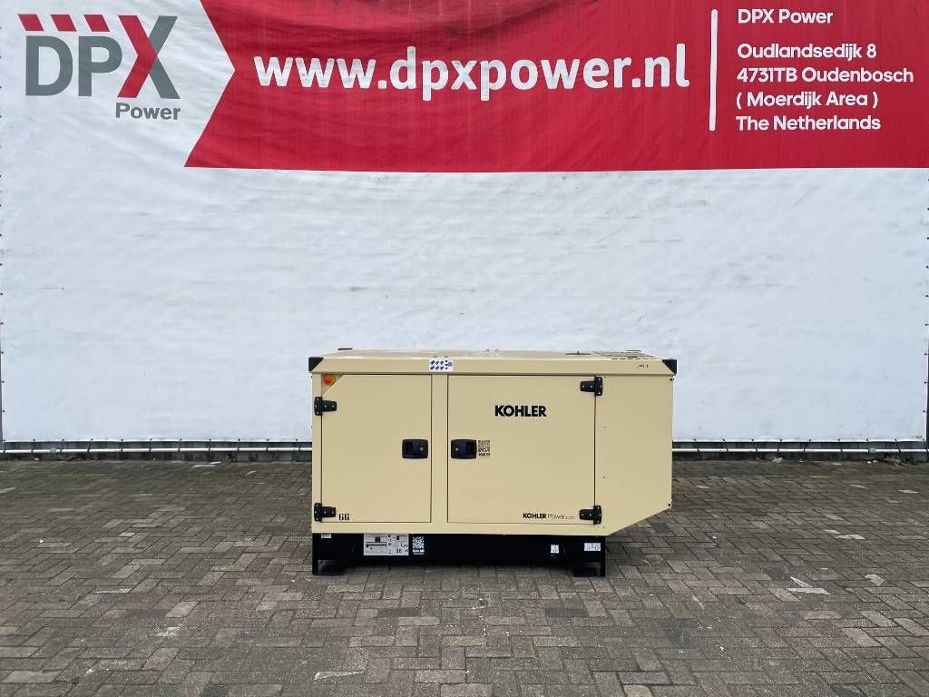 Notstromaggregat van het type SDMO K66 - 66 kVA Generator - DPX-17006, Neumaschine in Oudenbosch (Foto 1)