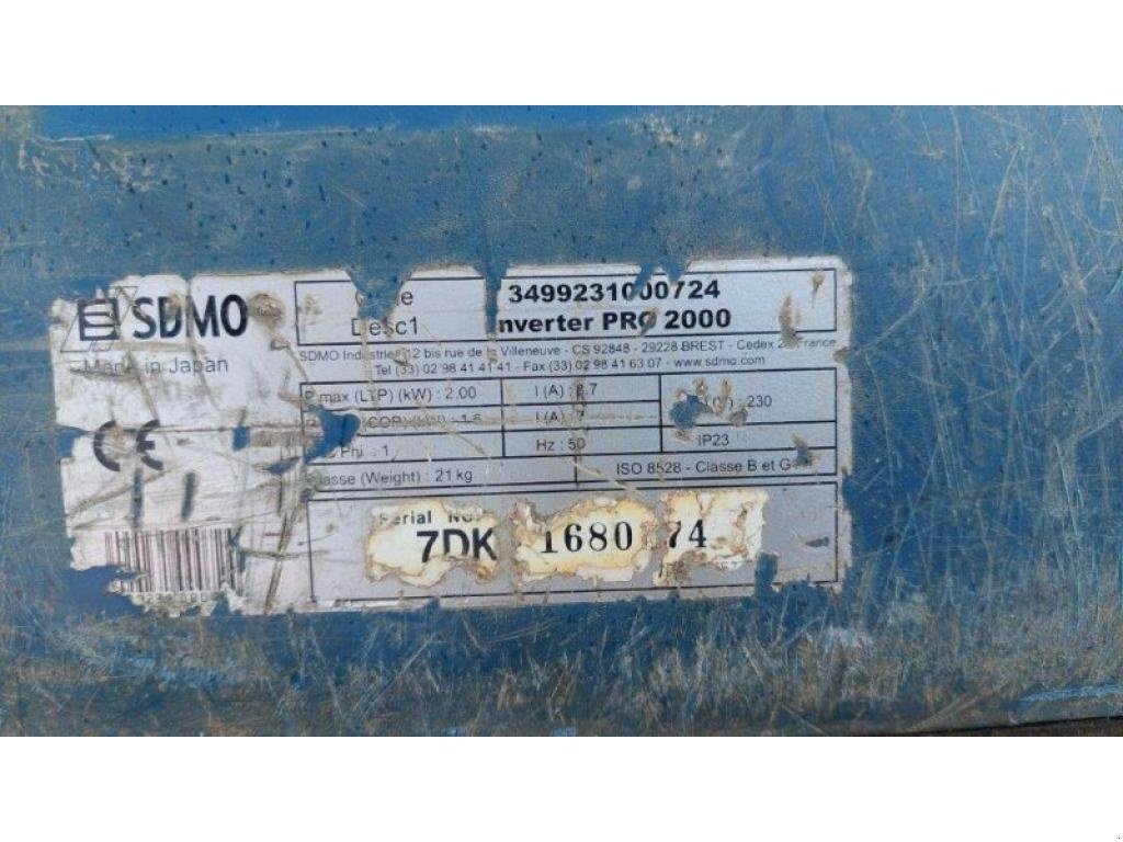 Notstromaggregat del tipo SDMO PRO 2000, Gebrauchtmaschine en Düsseldorf (Imagen 3)