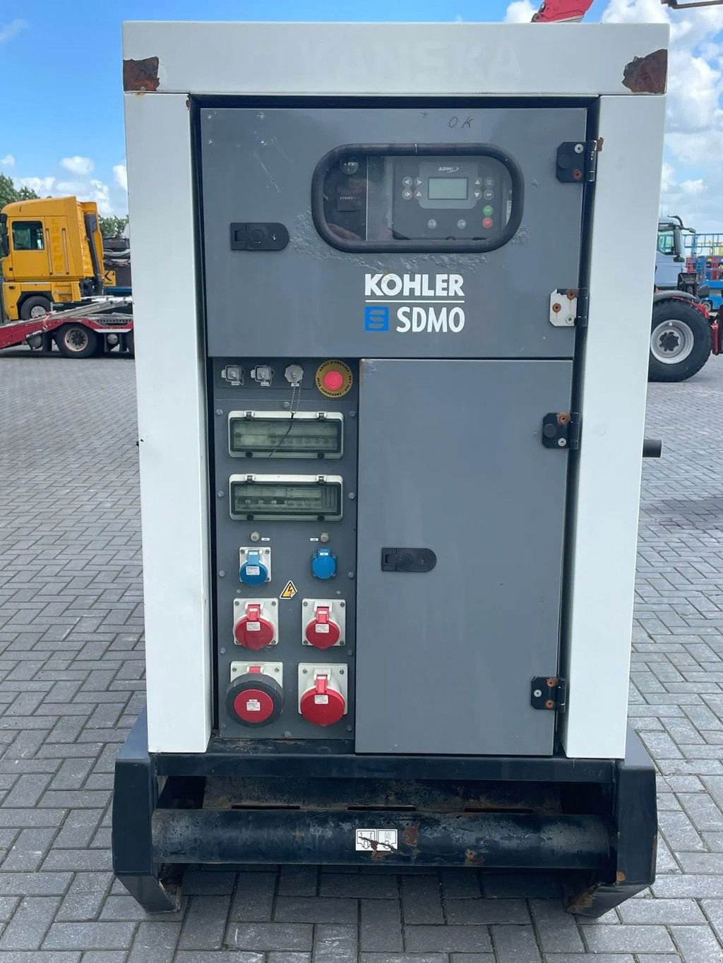 Notstromaggregat a típus SDMO R110C3 110 KVA 400/230V, Gebrauchtmaschine ekkor: Marknesse (Kép 8)