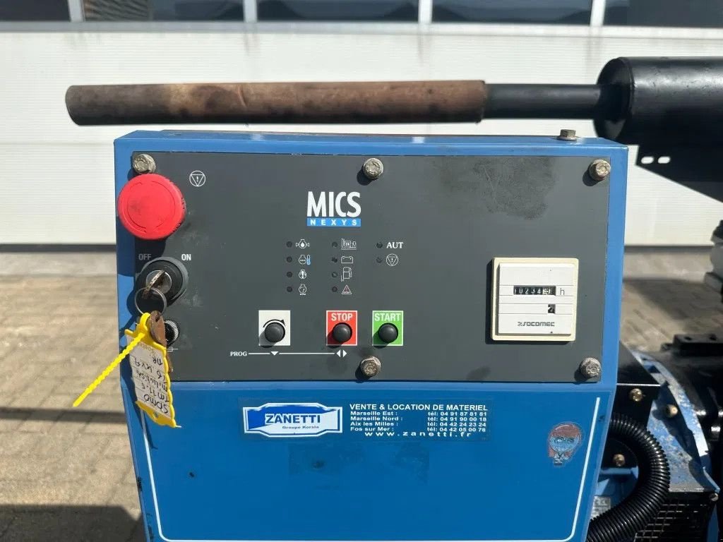 Notstromaggregat del tipo SDMO TM11.5KM Mitsubishi Mecc Alte Spa 16 kVA generatorset, Gebrauchtmaschine In VEEN (Immagine 8)