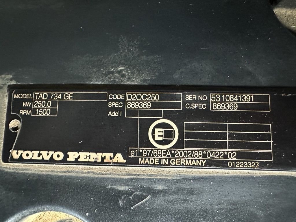 Notstromaggregat του τύπου SDMO V275 C2 Volvo TAD 734 GE Leroy Somer 300 kVA Silent generatorset, Gebrauchtmaschine σε VEEN (Φωτογραφία 2)