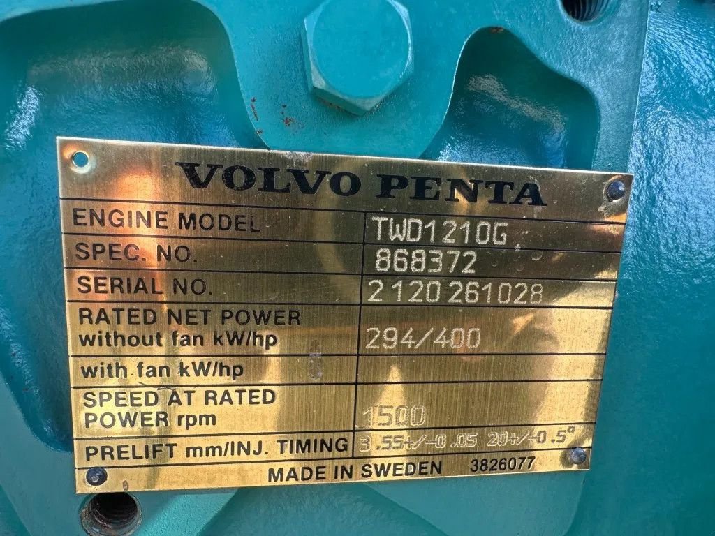 Notstromaggregat типа SDMO Volvo Penta TWD 1210 G Leroy Somer 330 kVA generatorset as New !, Gebrauchtmaschine в VEEN (Фотография 3)