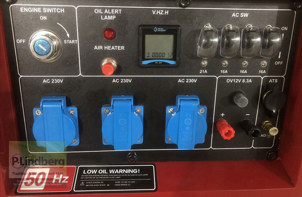 Notstromaggregat des Typs Senci SCD7500Q Elektrostart Stromerzeuger Notstrom ATS Generator Ölalarm Leise Stromerzeuger, Neumaschine in Großenwiehe (Bild 4)