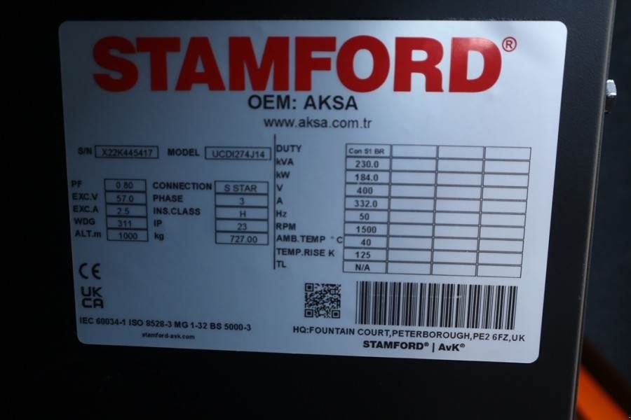 Notstromaggregat του τύπου Sonstige AKSA APD275C Valid inspection, *Guarantee! Diesel, 275, Gebrauchtmaschine σε Groenlo (Φωτογραφία 5)