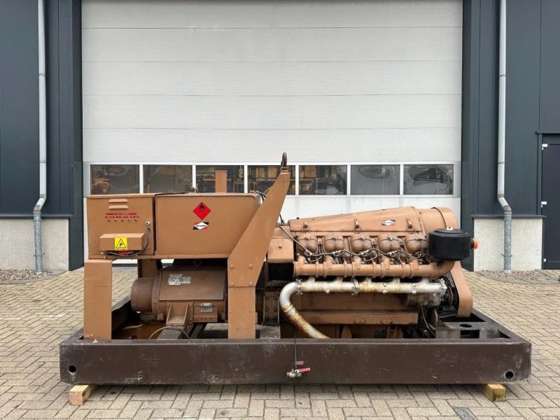 Notstromaggregat du type Sonstige Alsthom V102 unelec 140 kVA generatorset ex Emergency Noodstroom, Gebrauchtmaschine en VEEN