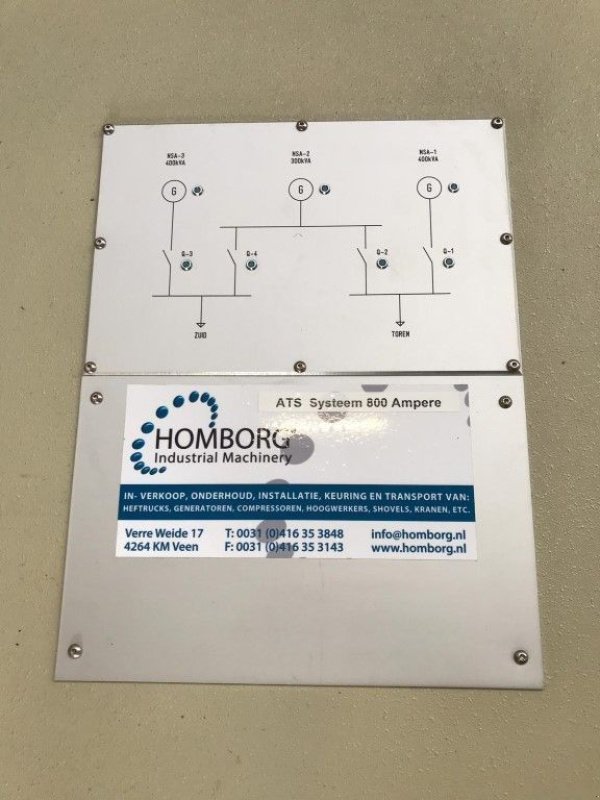 Notstromaggregat of the type Sonstige Automatisch Netovername Paneel 1000 Amp&egrave;re ATS paneel, Gebrauchtmaschine in VEEN (Picture 6)