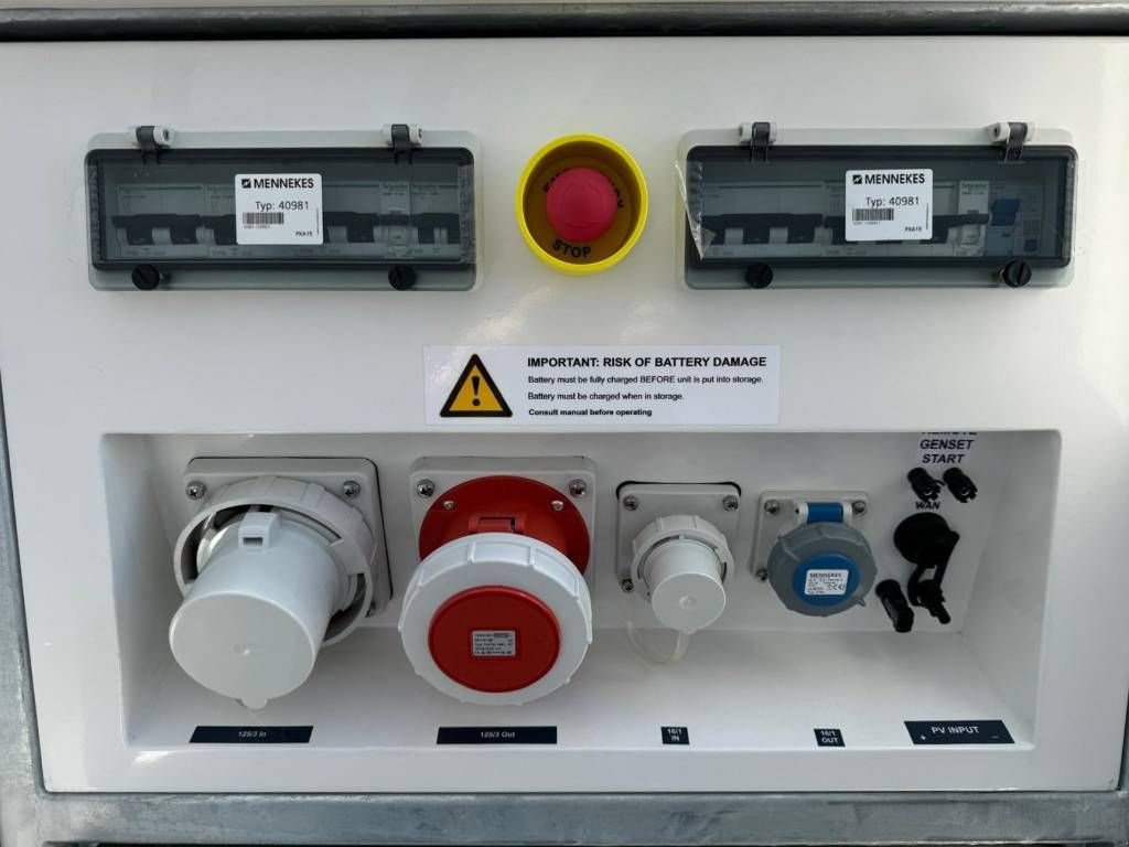 Notstromaggregat Türe ait Sonstige BESS Battery Energy Storage - BESS90/120 - 90 kVA, Neumaschine içinde Oudenbosch (resim 9)